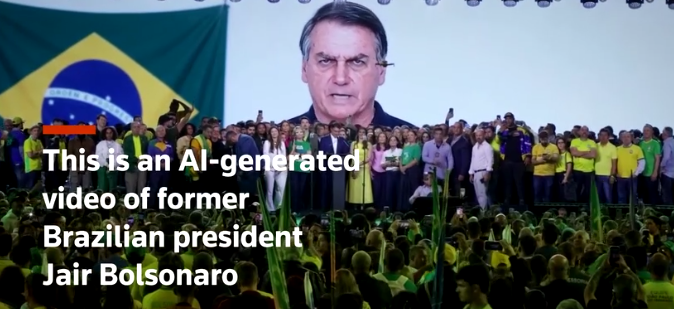 AI generates fake fascist
